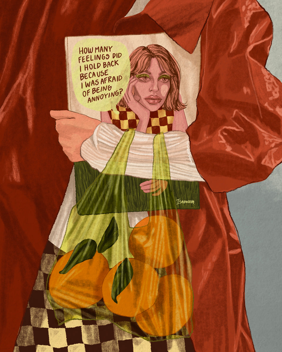 Holding Back Feelings Isaboleta
