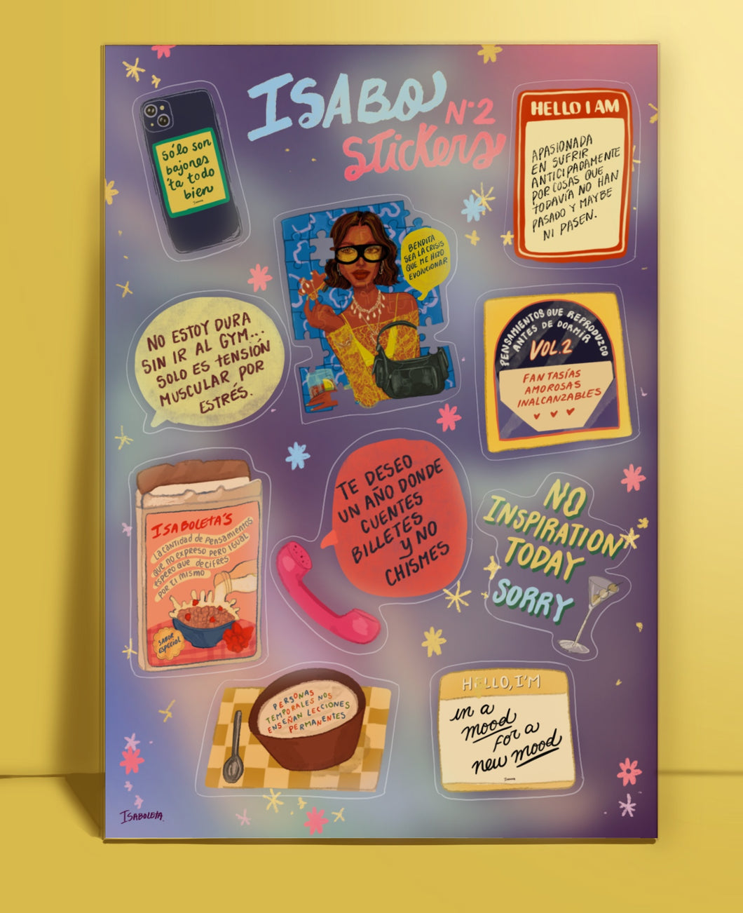 ISABOSTICKERS #2